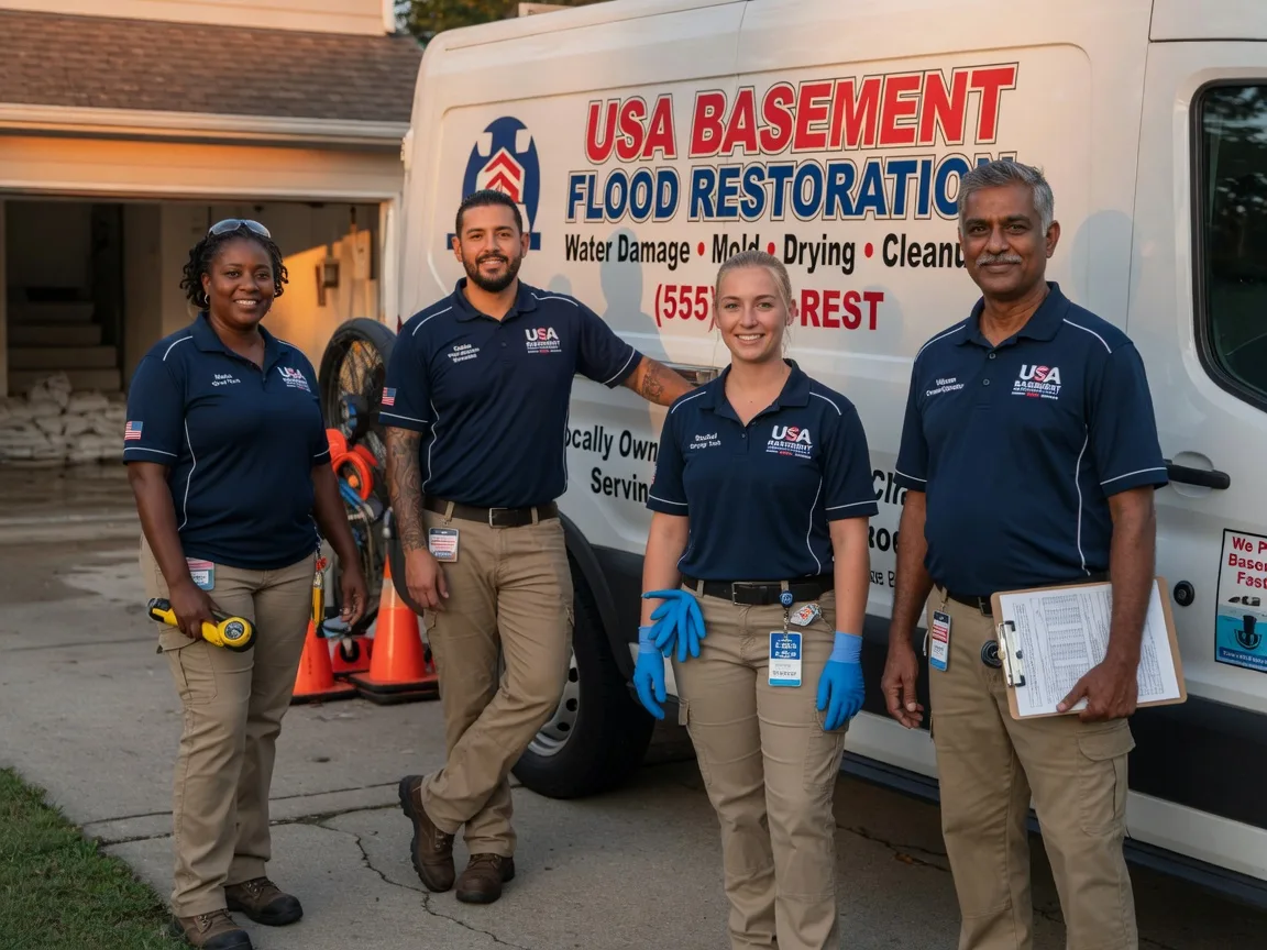 Basement Flood Cleanup company in Maple Heights, OH